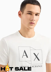 T-Shirt Men Off White Armani Exchange XXL Camiseta